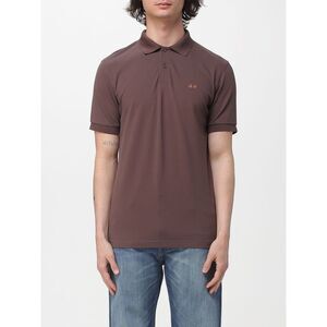Sun68 Polo Shirt Men Brown